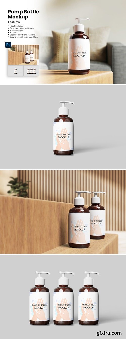 Pump Bottle Mockup WEKVGEU