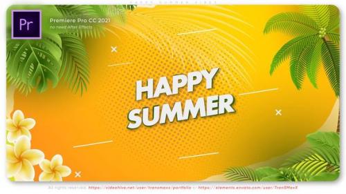 Videohive - Happy Summer Vibes - 47632150 - 47632150