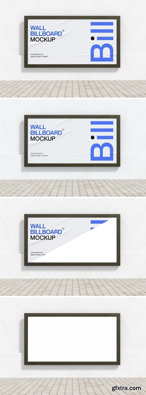 Wall Billboard - Mockup XZSJ2HA