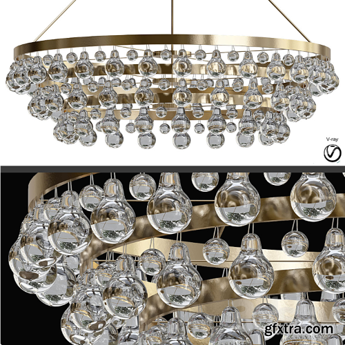 Bling Large Chandelier by Robert Abbey