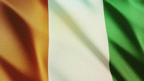 Videohive - Flag Of Cote D'ivoire - 47634837 - 47634837