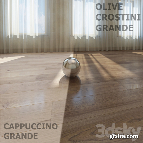 Barlinek OAK CAPPUCCINO GRANDE_OLIVE CROSTINI GRANDE