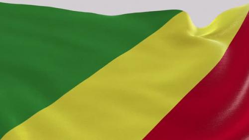 Videohive - Congo R Fabric Flag - 47634872 - 47634872