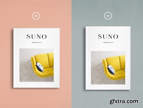 Suno Magazine Mockup Kit Ui8.net