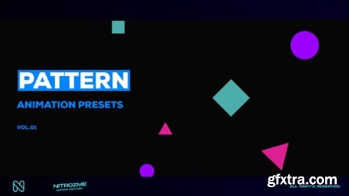 Videohive Pattern Motion Presets Vol. 01 47667854