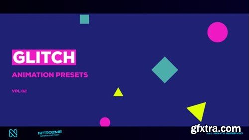 Videohive Glitch Motion Presets Vol. 02 47667821