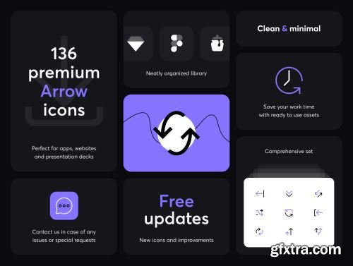 Arrows - Premium Icons Ui8.net