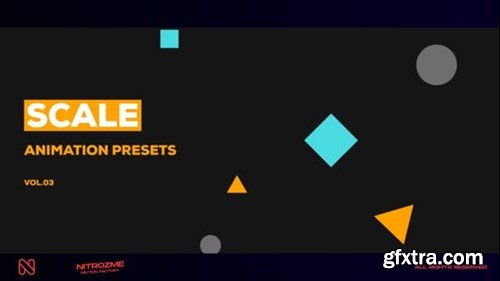 Videohive Scale Motion Presets Vol. 03 47667958