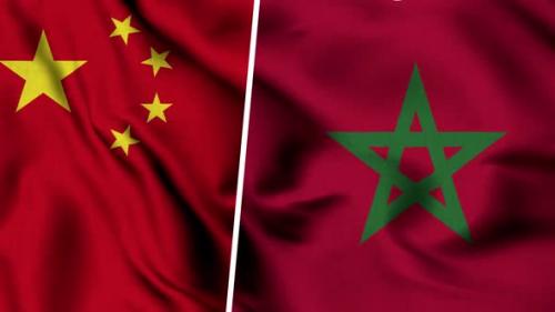 Videohive - China Flag And Flag Of Morocco - 47634897 - 47634897