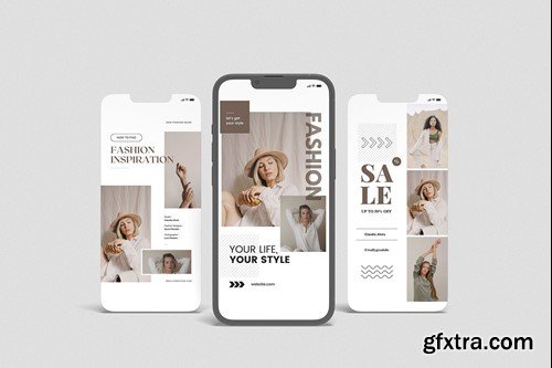 Phone Screen / UI / App Presentation Mockup LARY835