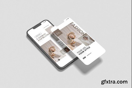 Phone Screen / UI / App Presentation Mockup LARY835