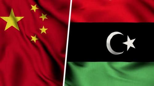 Videohive - China Flag And Flag Of Libya - 47634912 - 47634912