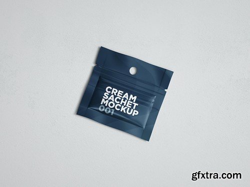 Cream Sachet Mockup 001 A9XJJW2