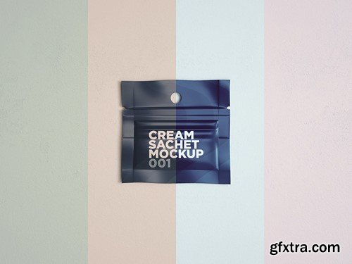 Cream Sachet Mockup 001 A9XJJW2