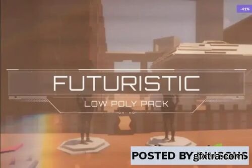 Futuristic Low Poly Pack