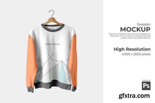 Sweater Mockup W4FQTSB