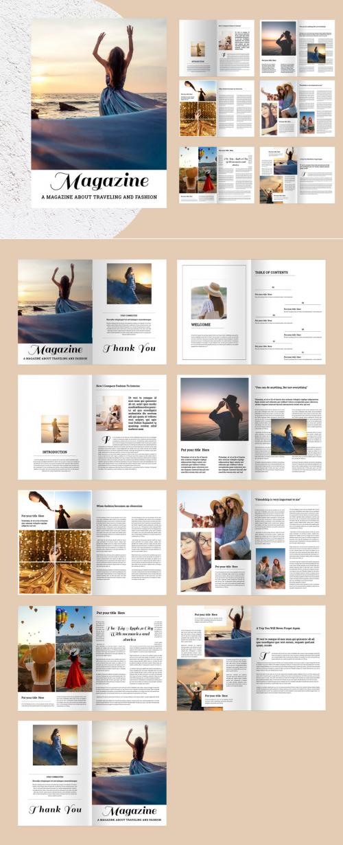 Clean Magazine Template 636960146