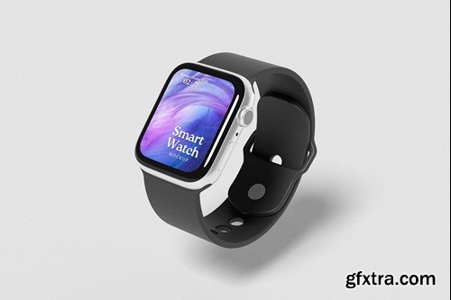 Smartwatch Mockup or Apple Watch Mockup S76WWPE