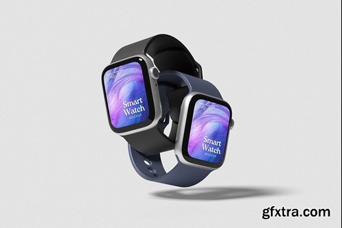 Smartwatch Mockup or Apple Watch Mockup S76WWPE