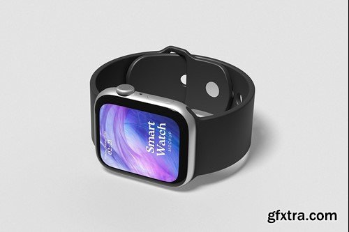 Smartwatch Mockup or Apple Watch Mockup S76WWPE