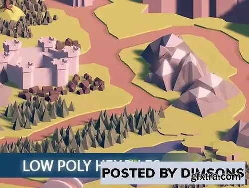 Low Poly Hex Tiles Vol.1 v1.0