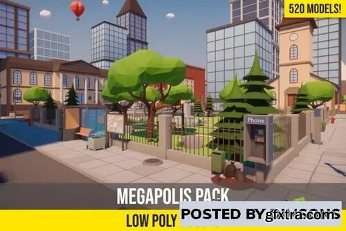 Low Poly Megapolis v1.06