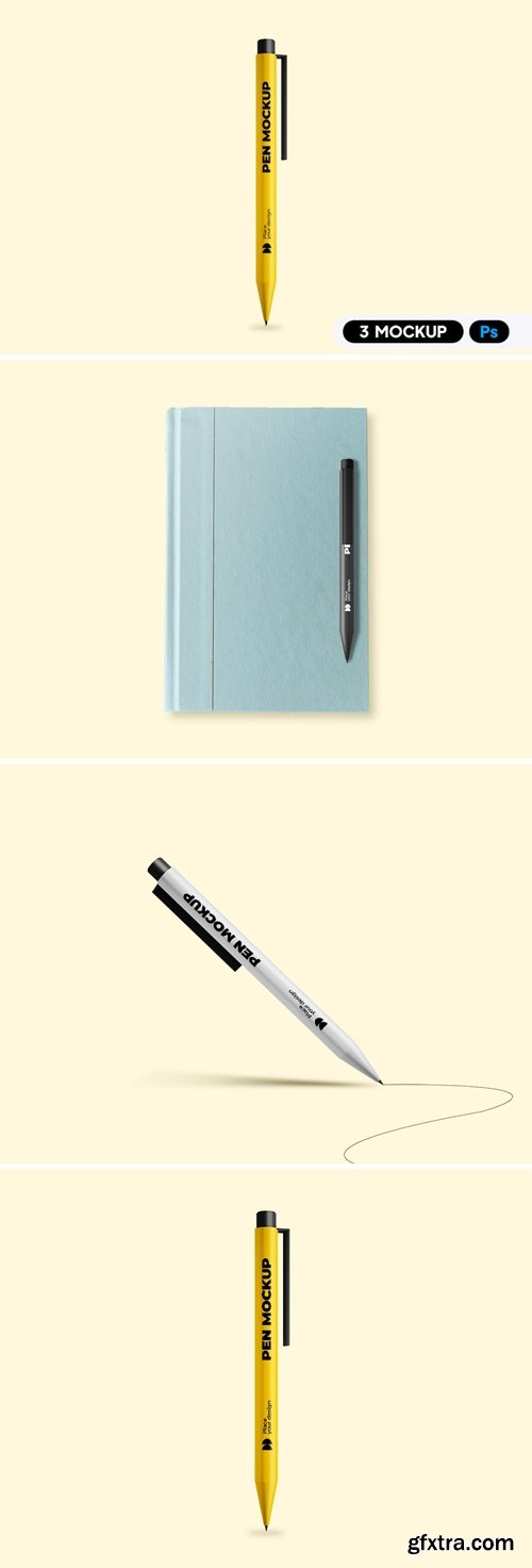 Ballpoint Pen Mockup DA7HH9D