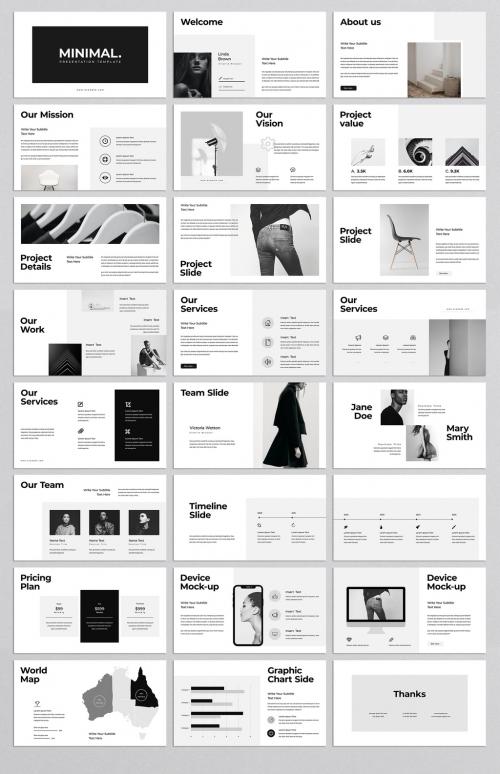 Creative Minimal Presentation Template 636888900