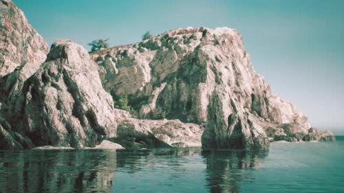 Videohive - Rocky Coastline in Sintra Portugal - 47640384 - 47640384