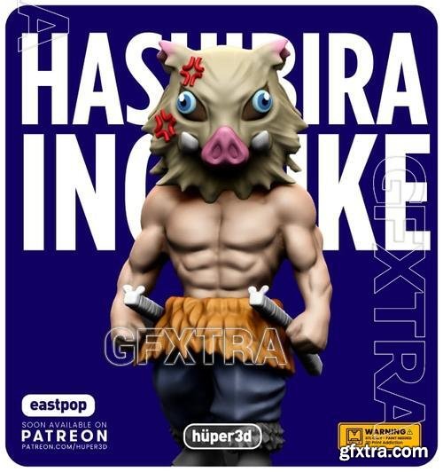 Huper3D - Inosuke &ndash; 3D Print Model