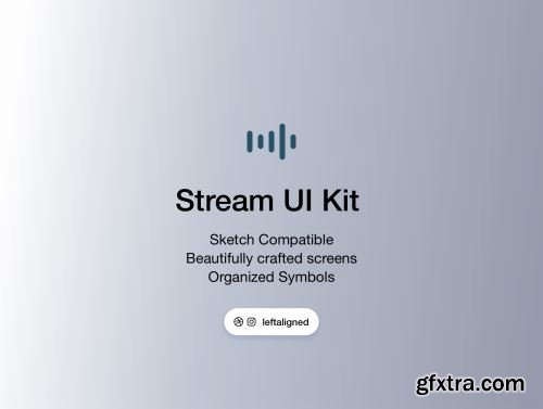 Stream - Social Music UI Kit Ui8.net