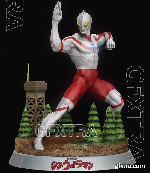 Ultraman &ndash; 3D Print Model