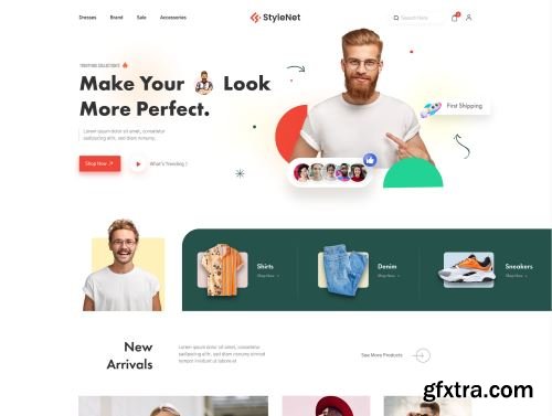 StyleNet - Fashion e-Commerce Template Ui8.net