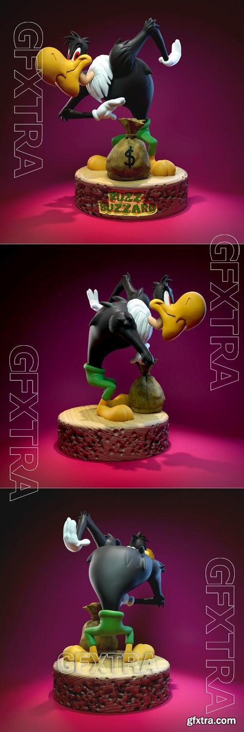 Buzz Buzzard - Woody Woodpecker &ndash; 3D Print Model