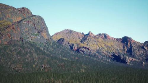 Videohive - Aerial Rocky Mountains Landscape Panorama - 47641003 - 47641003