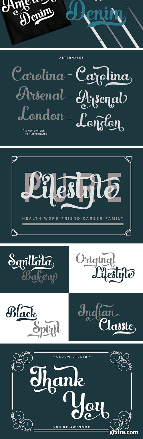 Shaletta Script Font