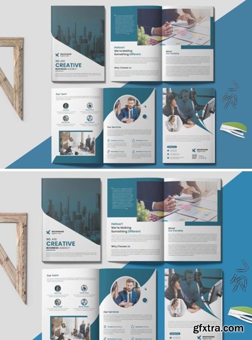 Bi Fold Brochure Template 77464781