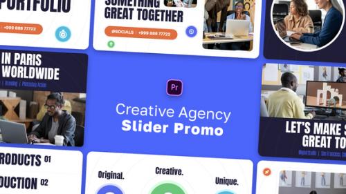 Videohive - Creative Agency Slider Promo MOGRT - 47625739 - 47625739