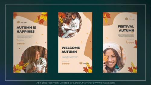 Videohive - Autumn Instagram Story MOGRT - 47626341 - 47626341