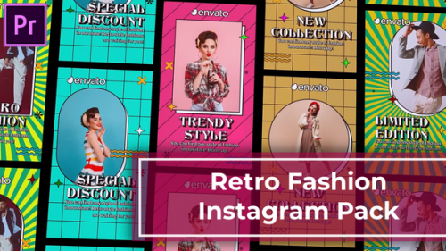 Videohive - Retro Fashion Instagram Story Reel 2 | MOGRT - 47626941 - 47626941