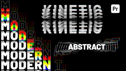 Videohive - Modern Kinetic Titles - 47630864 - 47630864