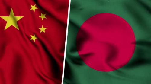 Videohive - China Flag And Flag Of Bangladesh - 47635111 - 47635111