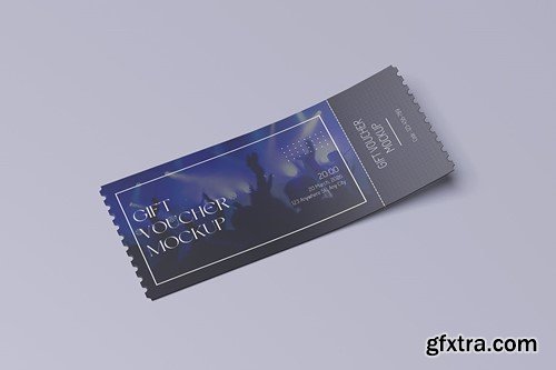 Gift Voucher Mockup JDZWWB4