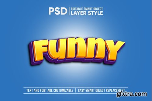 Funny 3D Text Effect J3TXNRL