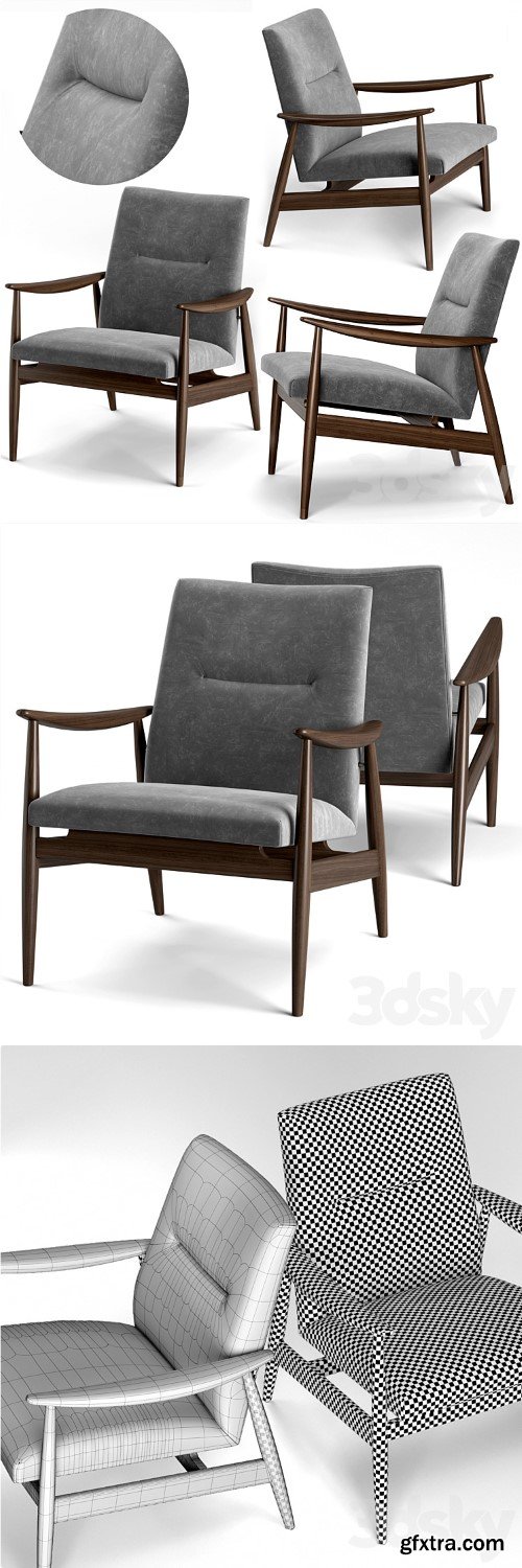 Meroni & Colzani BIANCAMANO armchair