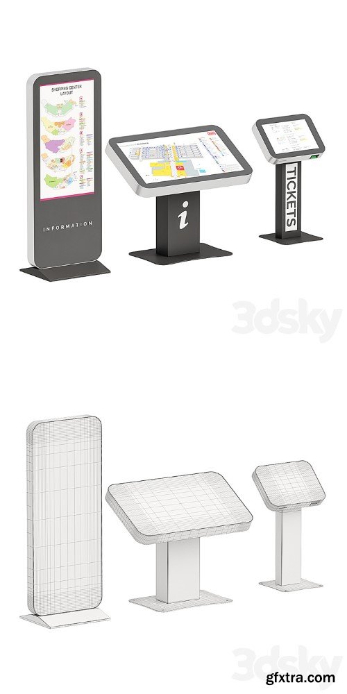 Digital Display Stands