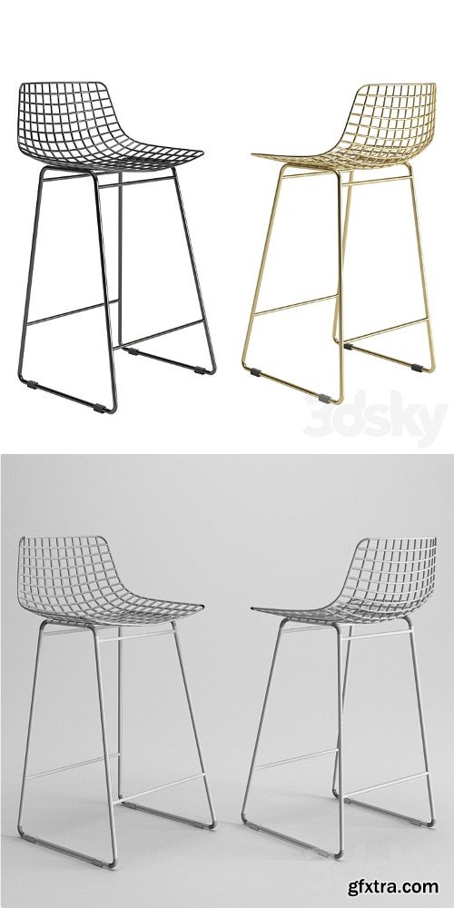 Hkliving Wire stool