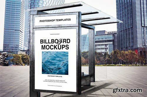 Poster Billboard Station Mockup TMJ9Z48