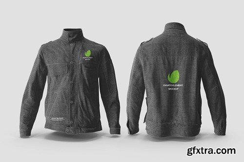 Mens Jacket Mockup M8CTL6M