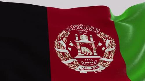 Videohive - Afghanistan Fabric Flag - 47635252 - 47635252